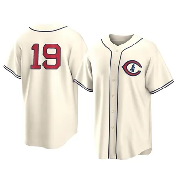 Andrelton Simmons Men's Chicago Cubs Replica 2022 Field Of Dreams Jersey - Cream