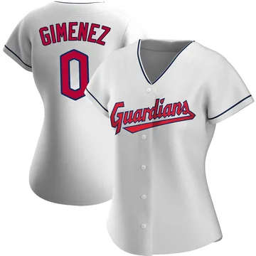 Andres Gimenez Women's Cleveland Guardians Authentic Home Jersey - White