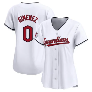 Andres Gimenez Women's Cleveland Guardians Limited Home Jersey - White