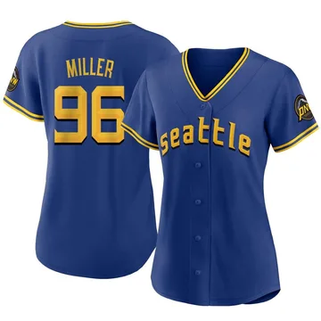 Andrew Miller Women's Seattle Mariners Authentic 2023 City Connect Jersey - Royal