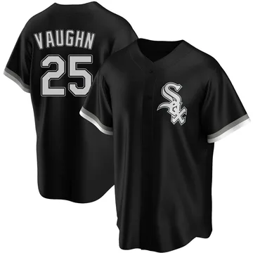 Andrew Vaughn Men's Chicago White Sox Replica Alternate Jersey - Black