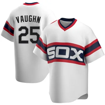 Andrew Vaughn Men's Chicago White Sox Replica Cooperstown Collection Jersey - White