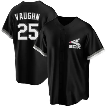 Andrew Vaughn Men's Chicago White Sox Replica Spring Training Jersey - Black