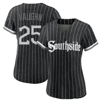 Andrew Vaughn Women's Chicago White Sox Authentic 2021 City Connect Jersey - Black