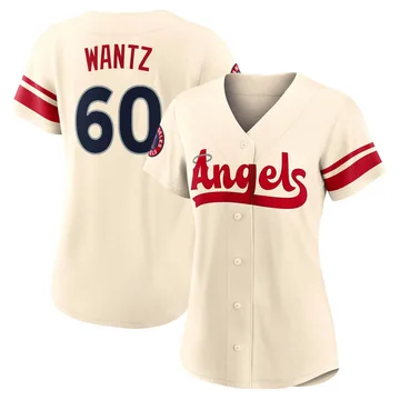 Andrew Wantz Women's Los Angeles Angels Authentic 2022 City Connect Jersey - Cream