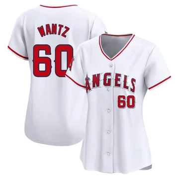 Andrew Wantz Women's Los Angeles Angels Limited Home Jersey - White