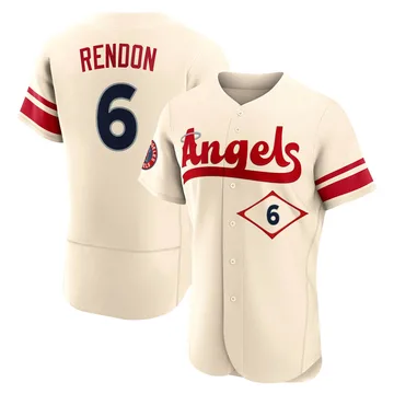 Anthony Rendon Men's Los Angeles Angels Authentic 2022 City Connect Jersey - Cream