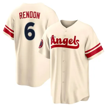 Anthony Rendon Men's Los Angeles Angels Replica 2022 City Connect Jersey - Cream