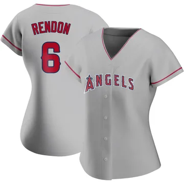 Anthony Rendon Women's Los Angeles Angels Replica Silver Road Jersey