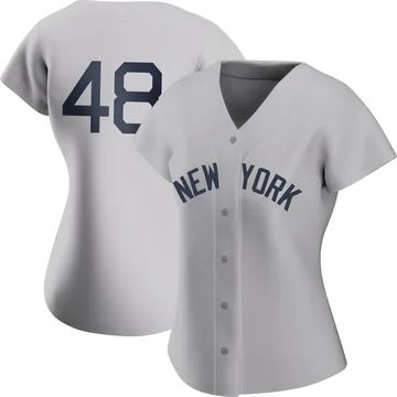 Anthony Rizzo Women's New York Yankees Authentic 2021 Field of Dreams Jersey - Gray