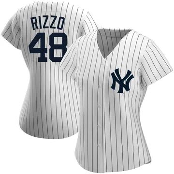 Anthony Rizzo Women's New York Yankees Authentic Home Name Jersey - White