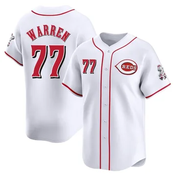 Art Warren Men's Cincinnati Reds Limited Home Jersey - White