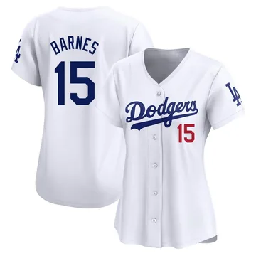 Austin Barnes Women's Los Angeles Dodgers Limited Home Jersey - White