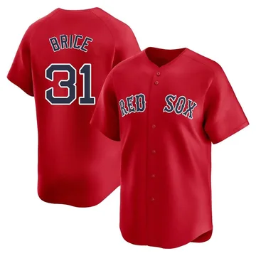 Austin Brice Men's Boston Red Sox Limited Alternate Jersey - Red