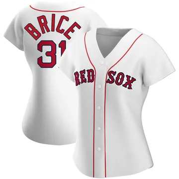 Austin Brice Women's Boston Red Sox Authentic Home Jersey - White