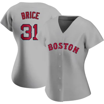 Austin Brice Women's Boston Red Sox Authentic Road Jersey - Gray