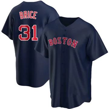 Austin Brice Youth Boston Red Sox Replica Alternate Jersey - Navy