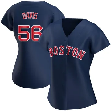 Austin Davis Women's Boston Red Sox Authentic Alternate Jersey - Navy