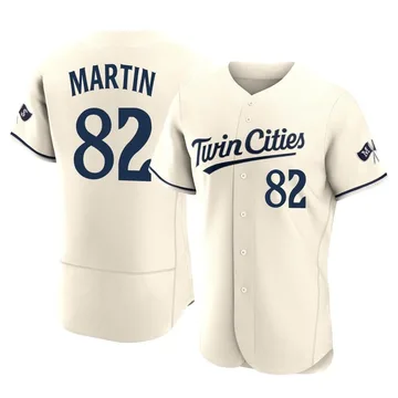 Austin Martin Men's Minnesota Twins Authentic Alternate 2023 Jersey - Cream