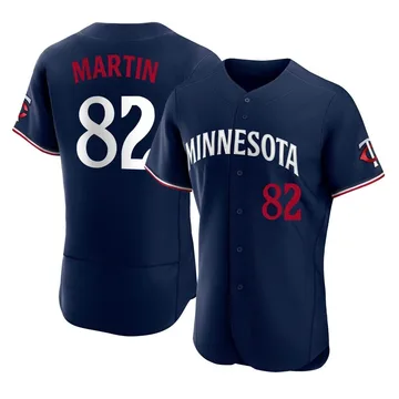 Austin Martin Men's Minnesota Twins Authentic Alternate Jersey - Navy