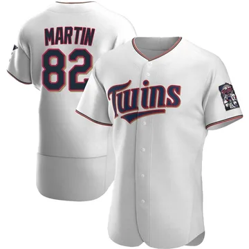 Austin Martin Men's Minnesota Twins Authentic Home Jersey - White