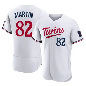 Austin Martin Men's Minnesota Twins Authentic Home Jersey - White