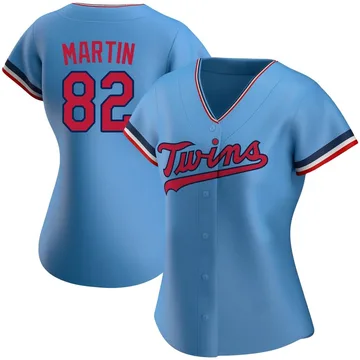 Austin Martin Women's Minnesota Twins Authentic Alternate Jersey - Light Blue