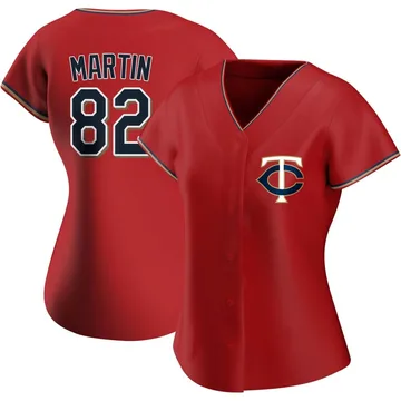 Austin Martin Women's Minnesota Twins Authentic Alternate Jersey - Red