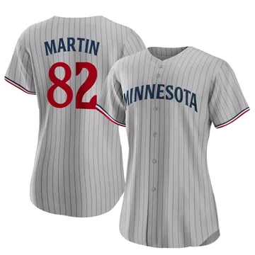 Austin Martin Women's Minnesota Twins Authentic Road Jersey - Gray