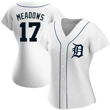 Austin Meadows Women's Detroit Tigers Authentic Home Jersey - White