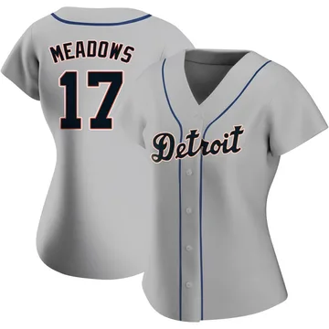 Austin Meadows Women's Detroit Tigers Authentic Road Jersey - Gray