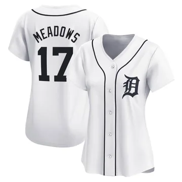 Austin Meadows Women's Detroit Tigers Limited Home Jersey - White