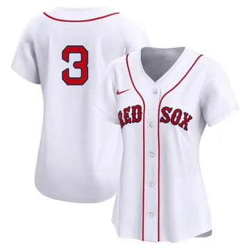 Babe Ruth Women's Boston Red Sox Limited 2nd Home Jersey - White