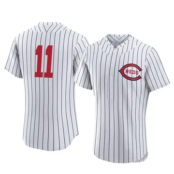 Barry Larkin Men's Cincinnati Reds Authentic 2022 Field Of Dreams Jersey - White