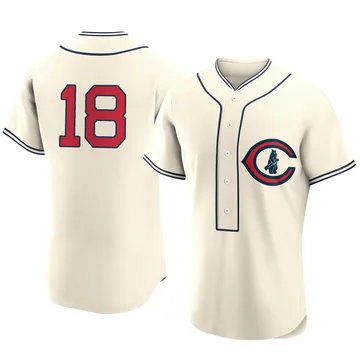 Ben Zobrist Men's Chicago Cubs Authentic 2022 Field Of Dreams Jersey - Cream