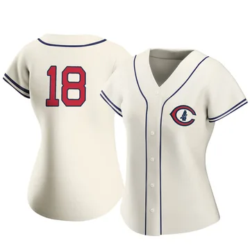 Ben Zobrist Women's Chicago Cubs Authentic 2022 Field Of Dreams Jersey - Cream