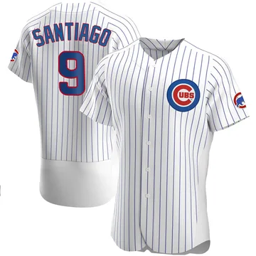 Benito Santiago Men's Chicago Cubs Authentic Home Jersey - White