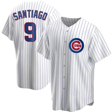 Benito Santiago Men's Chicago Cubs Replica Home Jersey - White