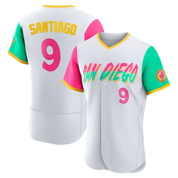 Benito Santiago Men's San Diego Padres Authentic 2022 City Connect Jersey - White