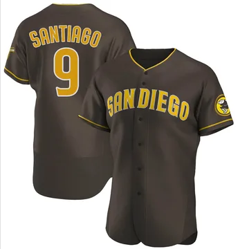 Benito Santiago Men's San Diego Padres Authentic Road Jersey - Brown