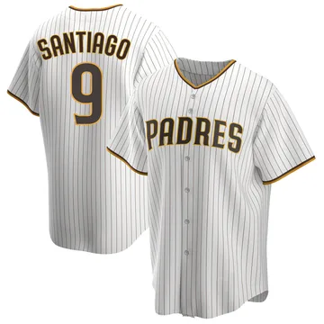 Benito Santiago Men's San Diego Padres Replica Home Jersey - White/Brown