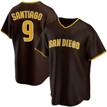 Benito Santiago Men's San Diego Padres Replica Road Jersey - Brown