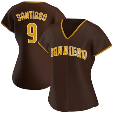 Benito Santiago Women's San Diego Padres Authentic Road Jersey - Brown