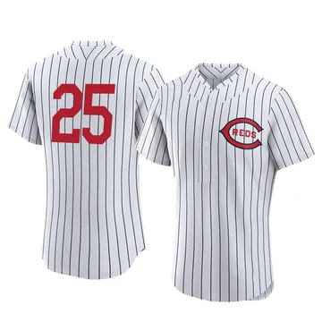 Bernie Carbo Men's Cincinnati Reds Authentic 2022 Field Of Dreams Jersey - White