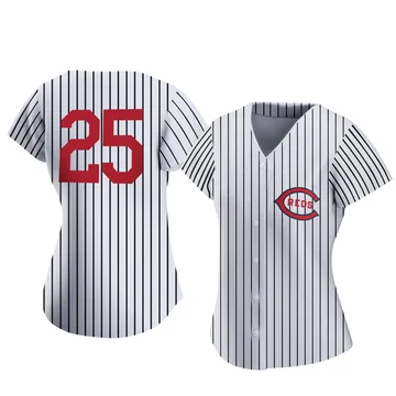 Bernie Carbo Women's Cincinnati Reds Replica 2022 Field Of Dreams Jersey - White