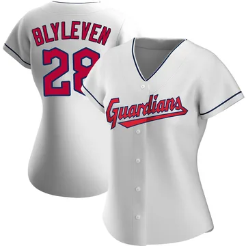 Bert Blyleven Women's Cleveland Guardians Replica Home Jersey - White