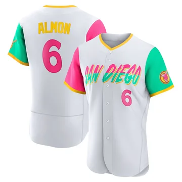 Bill Almon Men's San Diego Padres Authentic 2022 City Connect Jersey - White