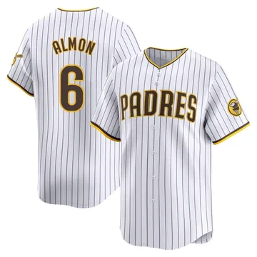 Bill Almon Men's San Diego Padres Limited Home Jersey - White