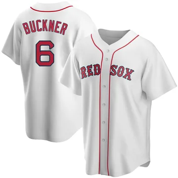 Bill Buckner Men's Boston Red Sox Replica Home Jersey - White