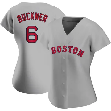 Bill Buckner Women's Boston Red Sox Authentic Road Jersey - Gray